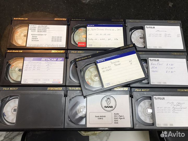 Рекламные ролики на бетакам