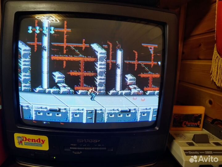Картридж dendy super contra