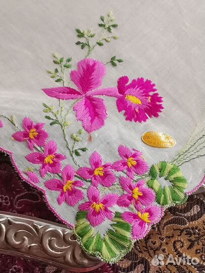 Швейцария вышитый платок