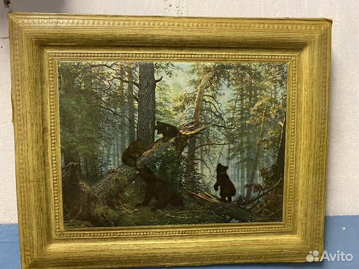 Картины репродукция СССР винтаж раритет