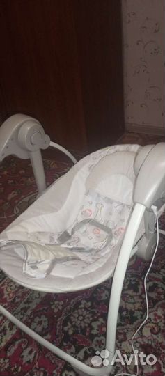 Детские электронные качели для новорожденных