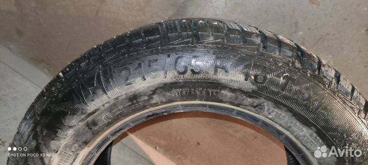 Колеса, резина, gislaved nord зима 215/65 16R XL