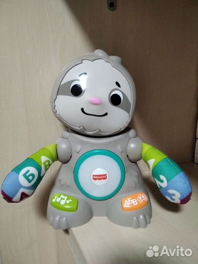 Интерактивная игрушка Fisher Price Ленивец