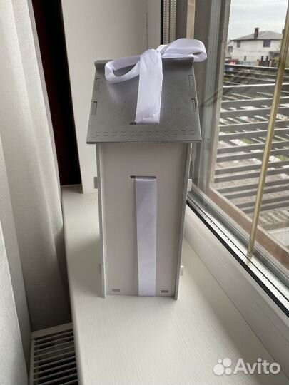 Коробка подарочная деревянная