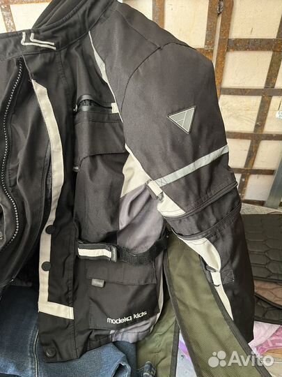 Мото куртка и мотоджинсы 164
