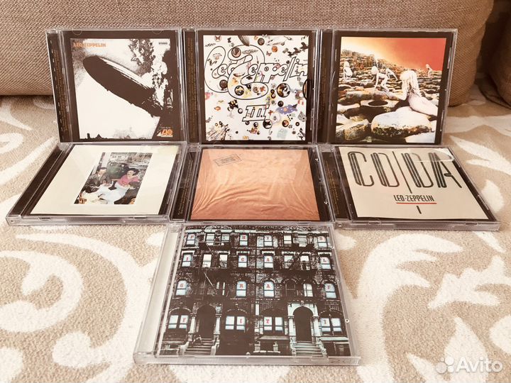 LED Zeppelin - альбомы на компакт-дисках CD