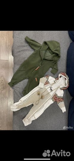Большой пакет вещей на мальчика 68 размер