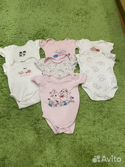 Детские вещи пакетом для девочек 68 74