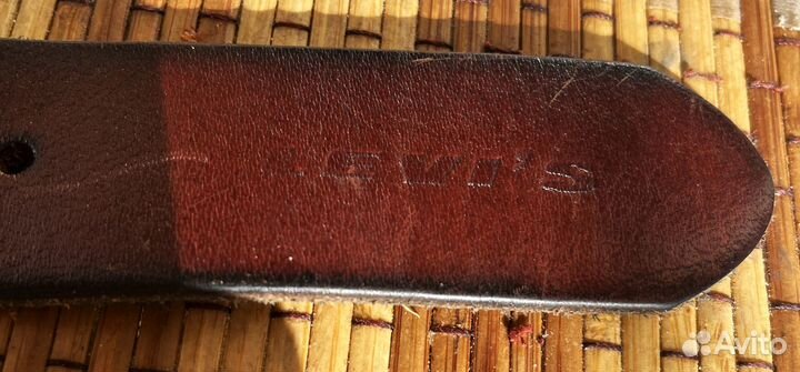 Ремень Levi’s винтаж, натуральная кожа