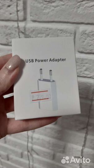 Адаптер USB блок питания 5W, 1А