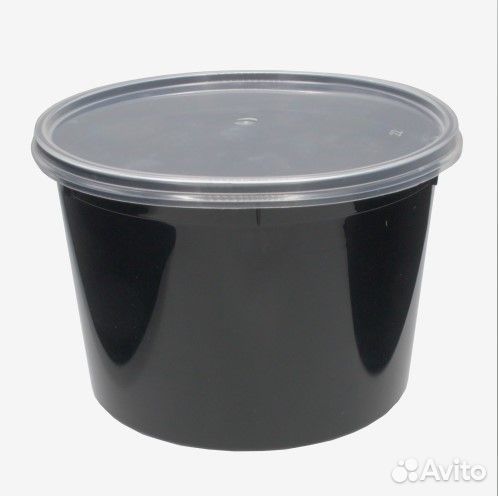 Круглый контейнер, банка, супница