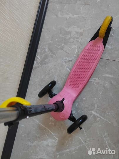 Самокат детский трехколесный бу