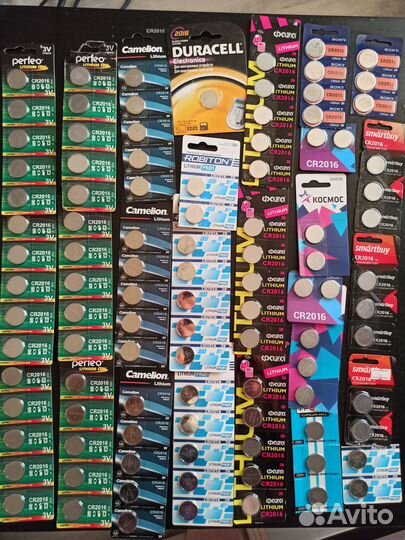 Батарейки С R 2016 3V