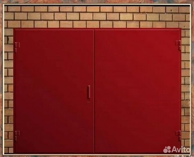 Ворота гаражные металлические от завода