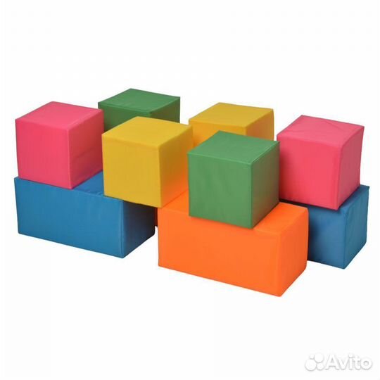 Мягкие кубики большие