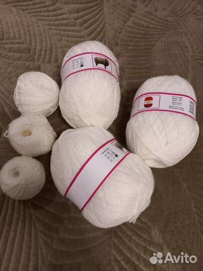 Пряжа нитки для вязания новые цена за все