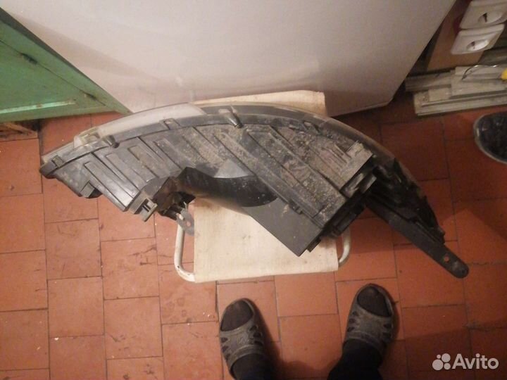 Левая фара на kia rio 3