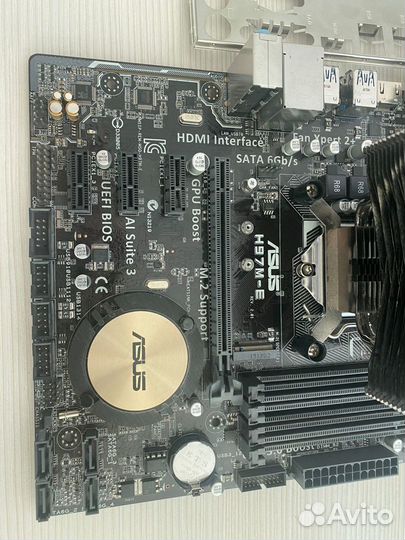 Материнская плата Asus H97M-E