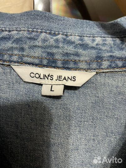 Рубашка мужская colin's мужская 48 -50 р