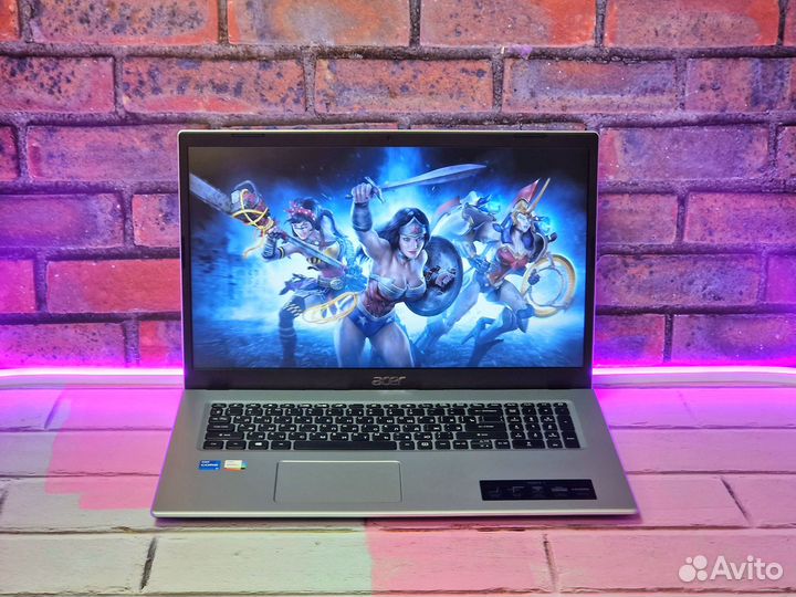 Ноутбук Acer Core i5 1135G7 8Gb SSD 256Gb 17.3