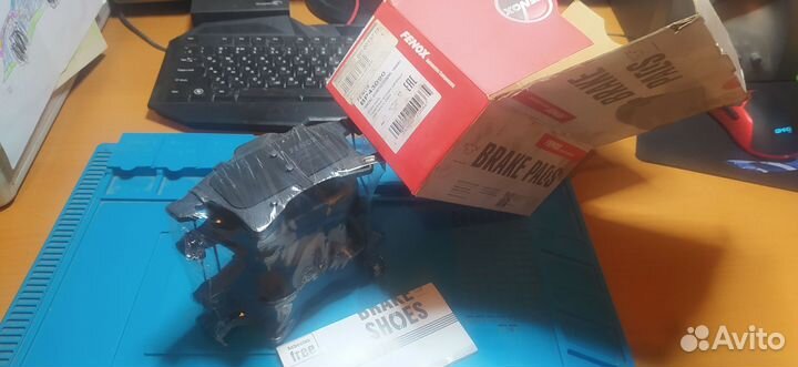 Колодки тормозные передние для Опель Астра Н