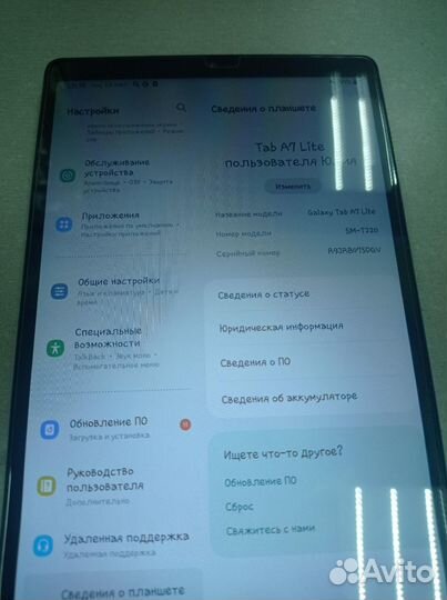 Планшет samsung galaxy TAB A7 lite SM-T220 (2021)
