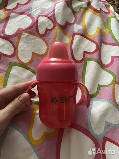 Поильник непроливайка avent