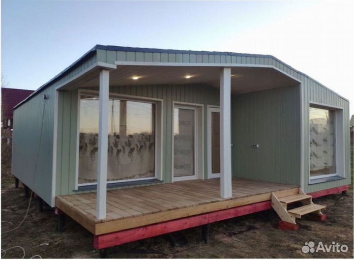 Каркасный дачный дом с доставкой 90 м кв, арт. гн-5796