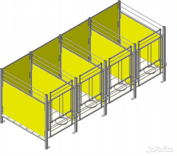 Боксы для телят