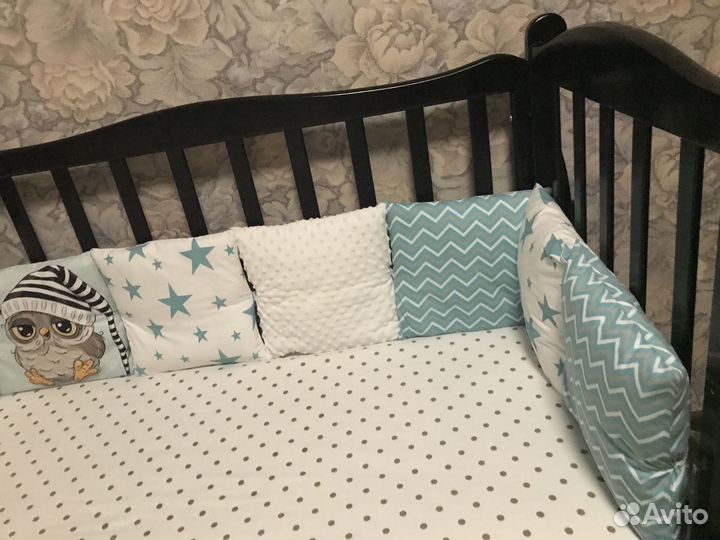 Бортики в детскую кроватку