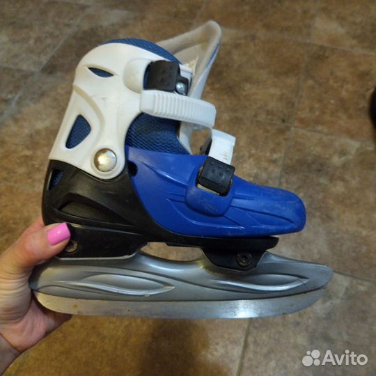 Коньки детские раздвижные 30 31 32 33