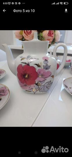 Чайный сервиз СССР новый