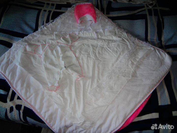 Зимний конверт на выписку