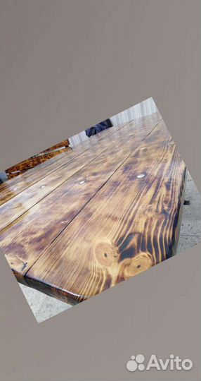 Стол и лавочки. доставка есть