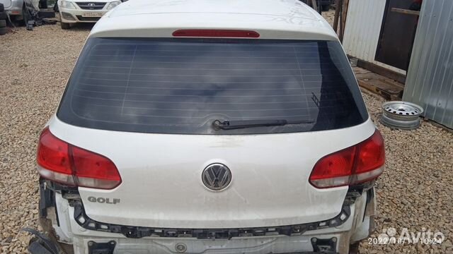 Volkswagen Golf 6 крышка багажника