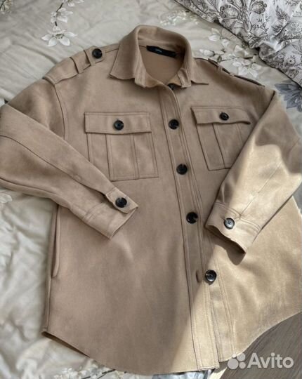 Куртка рубашка bershka xs