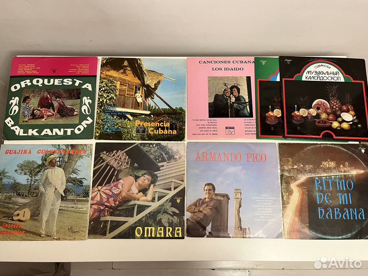 Пластинки: Куба, 43 шт., EX/NM