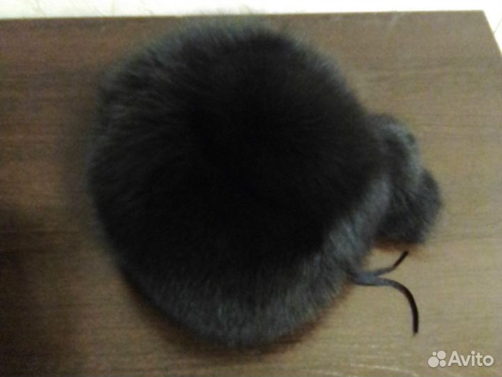 Воротник и шапка из меха