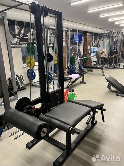 Тренажер для ног 2в1(сгибание и разгибание)