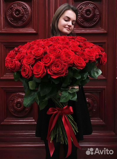 Высокие розы, букеты, цветы Доставка