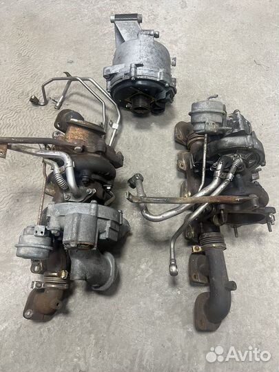 Турбины в сборе и генератор Мерседес w221