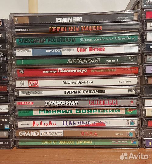 Диски mp3, cd, mpeg4, по 250р за шт