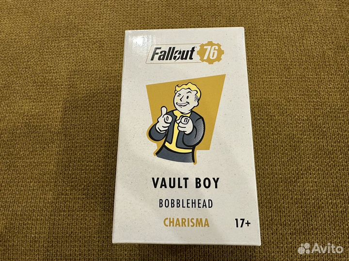 Фигурка Fallout 76 Vault Boy Bobblehead Charisma