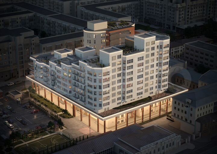 1-к. квартира, 51,8 м², 8/9 эт.
