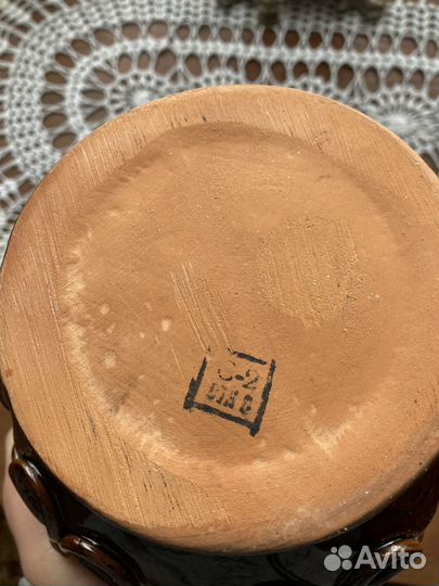 Керамическая ваза-сухарница