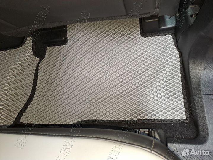 Eva коврики Ford Explorer VI 7мест 2019 - н.в