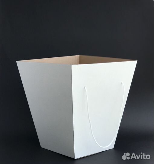 Переноска для цветов и букетов / 10 шт Белый