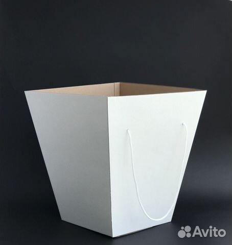 Переноска для цветов и букетов / 10 шт Белый