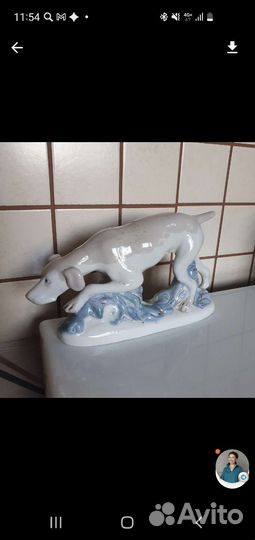 Гжель статуэтки СССР