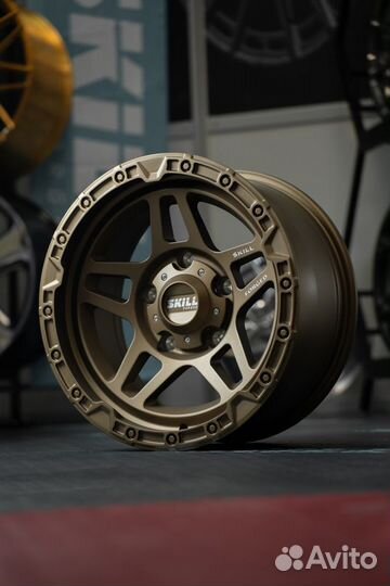 Кованые диски skill R17 LC200/Tundrа
